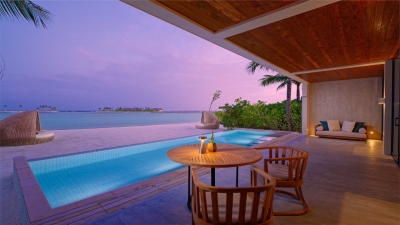Three-Bedroom Beach Residence with Private Pool